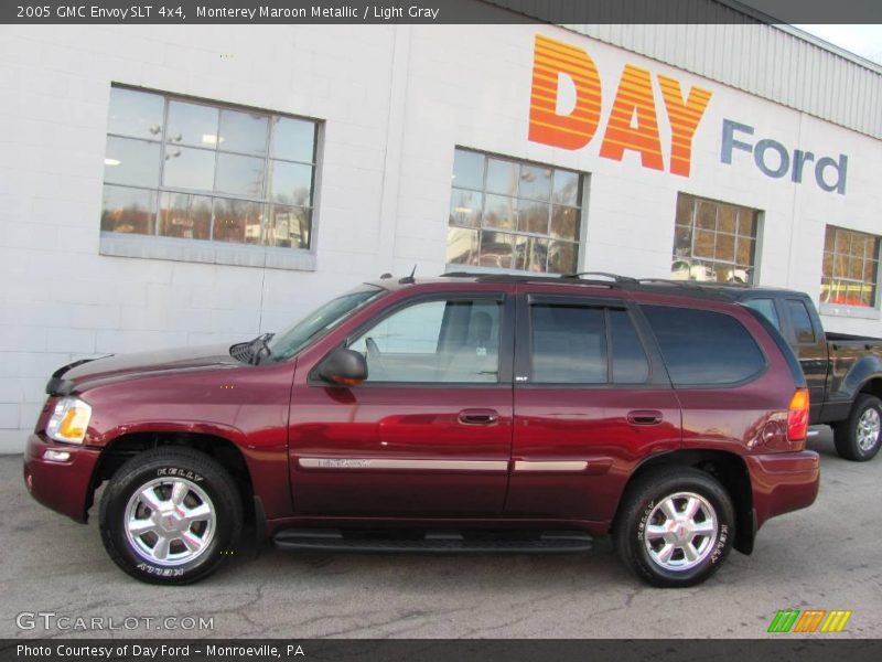 Monterey Maroon Metallic / Light Gray 2005 GMC Envoy SLT 4x4