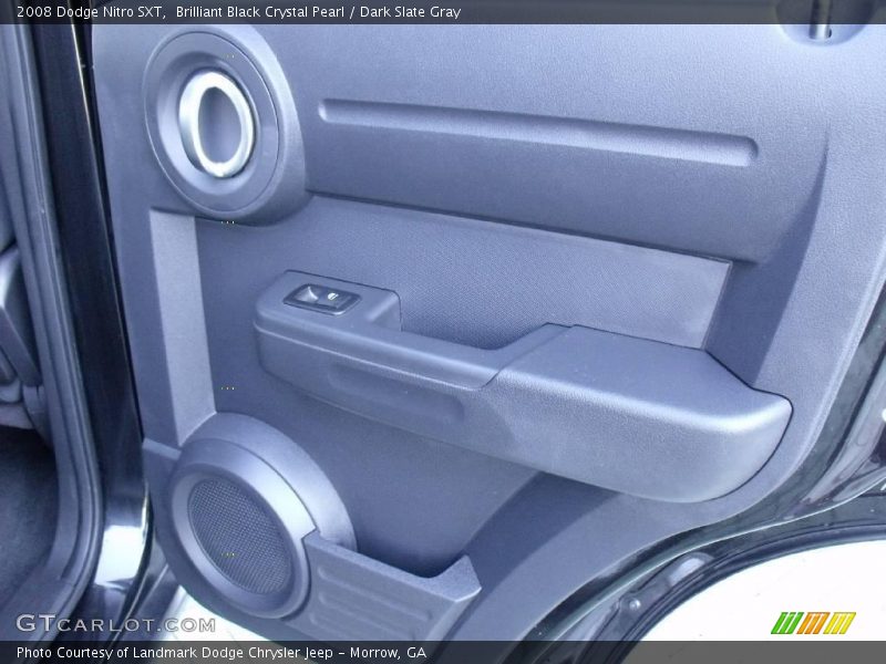 Brilliant Black Crystal Pearl / Dark Slate Gray 2008 Dodge Nitro SXT