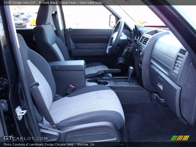 Brilliant Black Crystal Pearl / Dark Slate Gray 2008 Dodge Nitro SXT