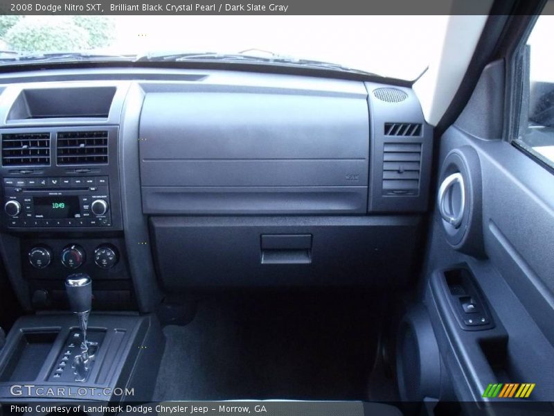 Brilliant Black Crystal Pearl / Dark Slate Gray 2008 Dodge Nitro SXT