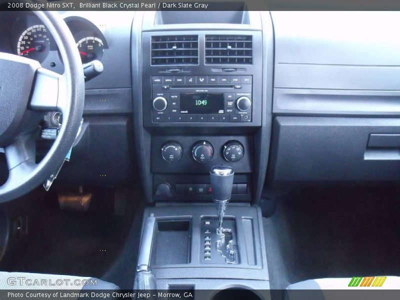 Brilliant Black Crystal Pearl / Dark Slate Gray 2008 Dodge Nitro SXT