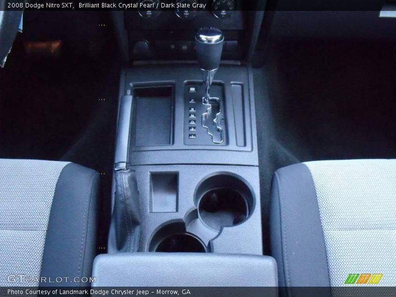 Brilliant Black Crystal Pearl / Dark Slate Gray 2008 Dodge Nitro SXT