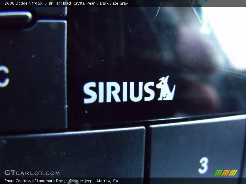 Brilliant Black Crystal Pearl / Dark Slate Gray 2008 Dodge Nitro SXT