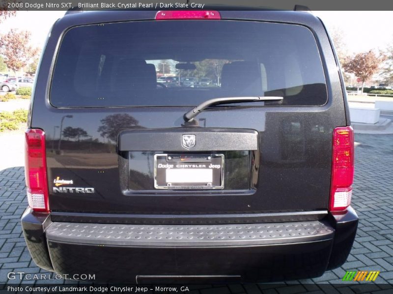 Brilliant Black Crystal Pearl / Dark Slate Gray 2008 Dodge Nitro SXT