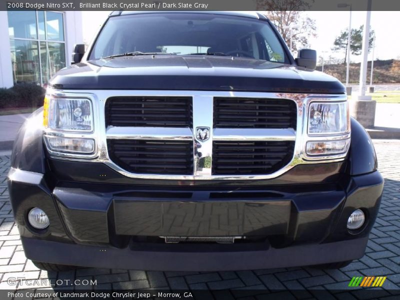 Brilliant Black Crystal Pearl / Dark Slate Gray 2008 Dodge Nitro SXT