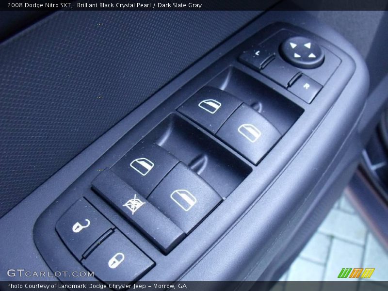 Brilliant Black Crystal Pearl / Dark Slate Gray 2008 Dodge Nitro SXT