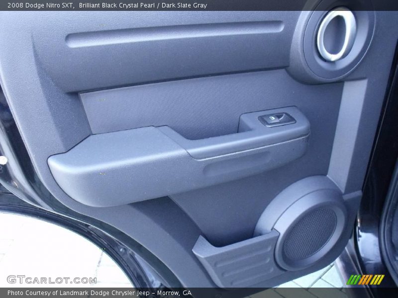 Brilliant Black Crystal Pearl / Dark Slate Gray 2008 Dodge Nitro SXT