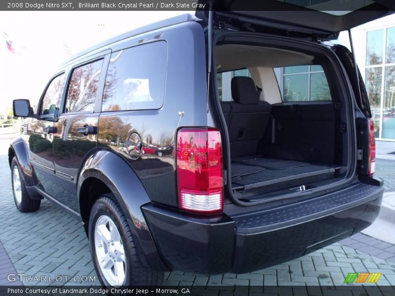 Brilliant Black Crystal Pearl / Dark Slate Gray 2008 Dodge Nitro SXT