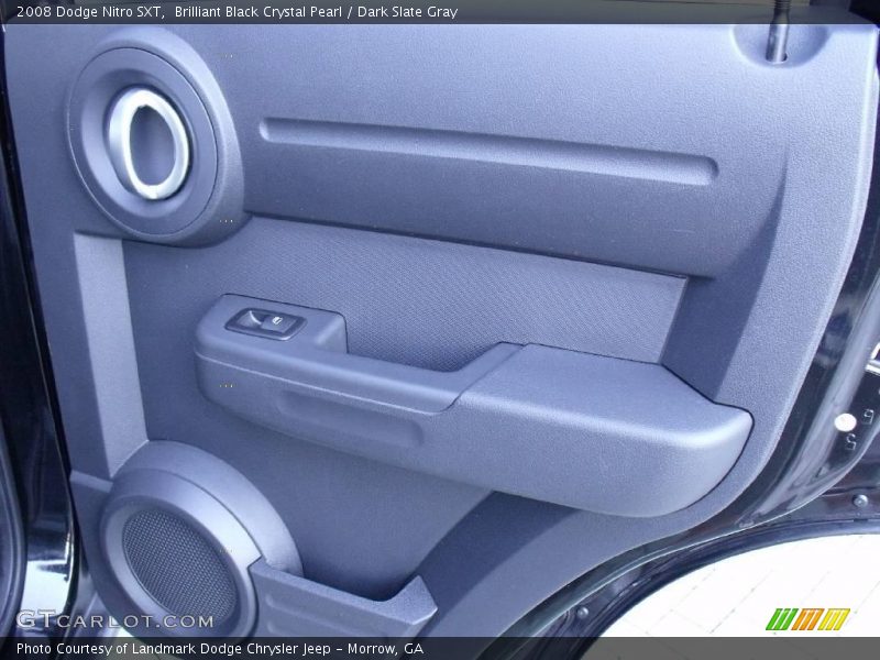 Brilliant Black Crystal Pearl / Dark Slate Gray 2008 Dodge Nitro SXT