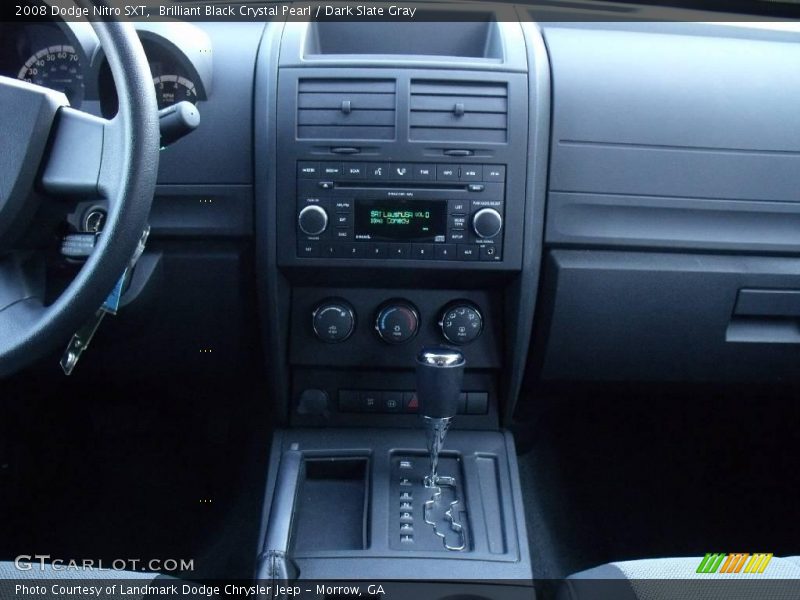 Brilliant Black Crystal Pearl / Dark Slate Gray 2008 Dodge Nitro SXT