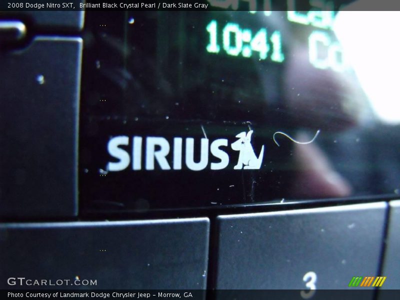 Brilliant Black Crystal Pearl / Dark Slate Gray 2008 Dodge Nitro SXT