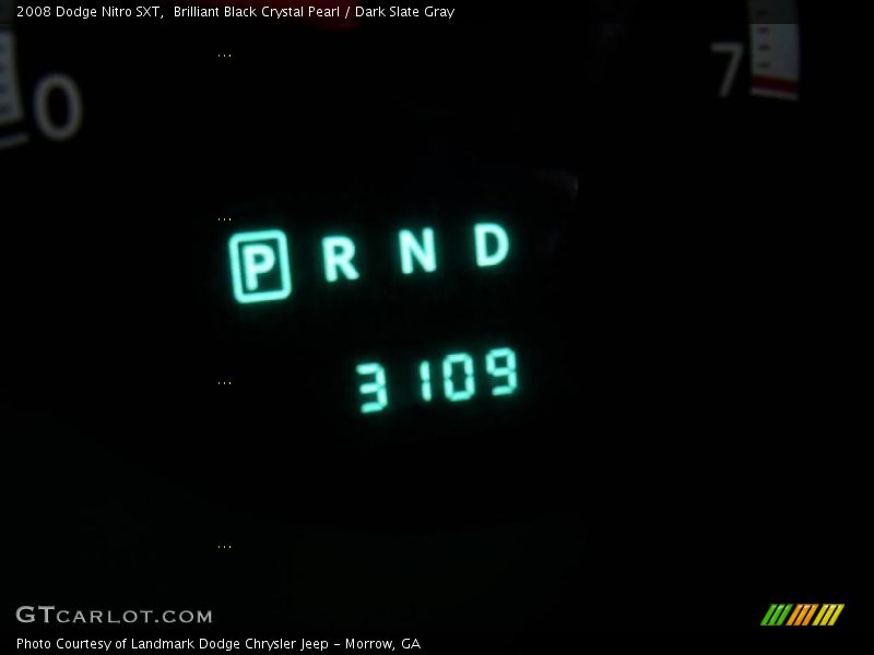 Brilliant Black Crystal Pearl / Dark Slate Gray 2008 Dodge Nitro SXT