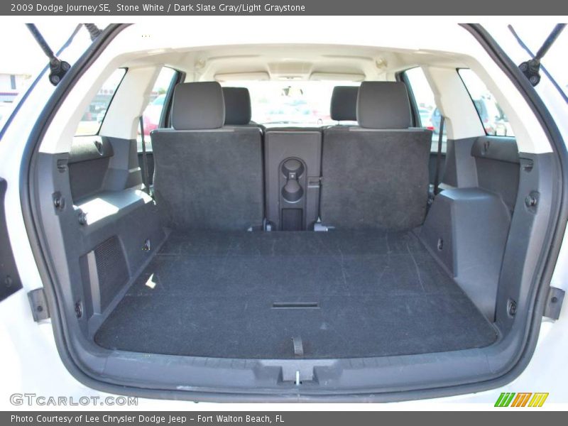Stone White / Dark Slate Gray/Light Graystone 2009 Dodge Journey SE