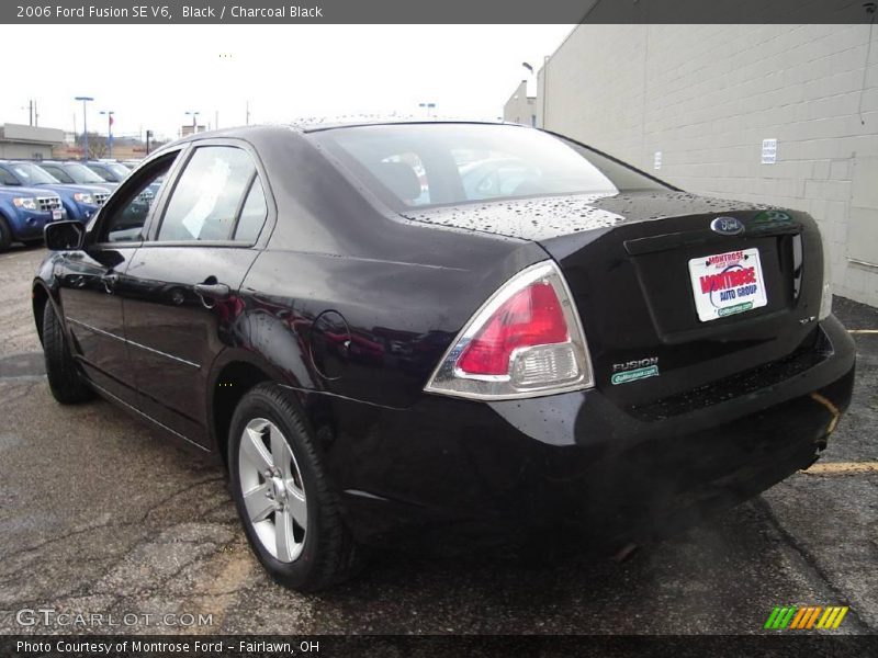 Black / Charcoal Black 2006 Ford Fusion SE V6
