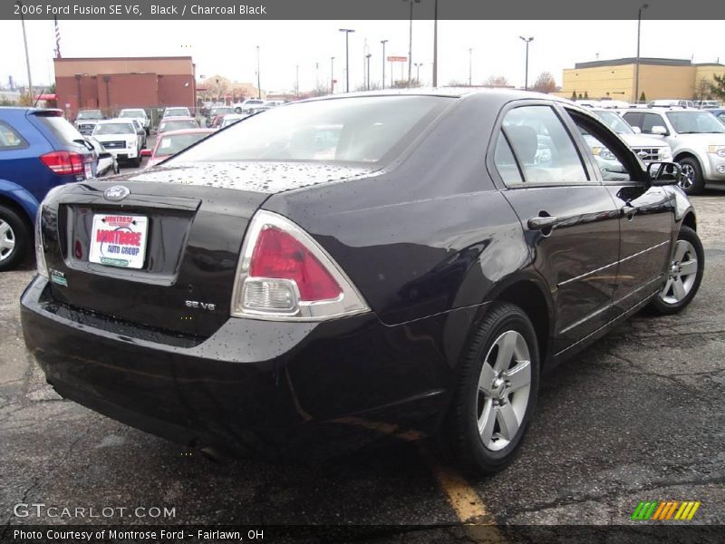 Black / Charcoal Black 2006 Ford Fusion SE V6