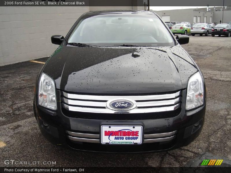 Black / Charcoal Black 2006 Ford Fusion SE V6