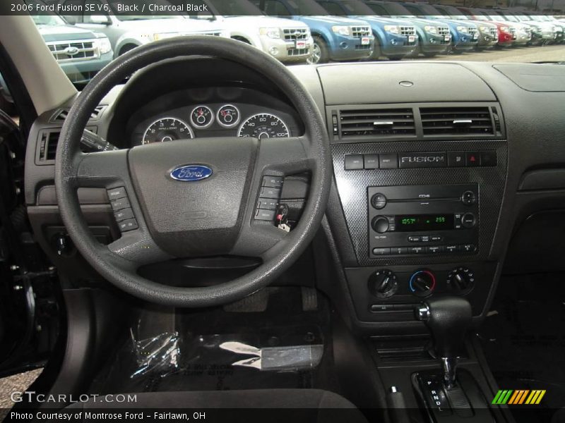 Black / Charcoal Black 2006 Ford Fusion SE V6