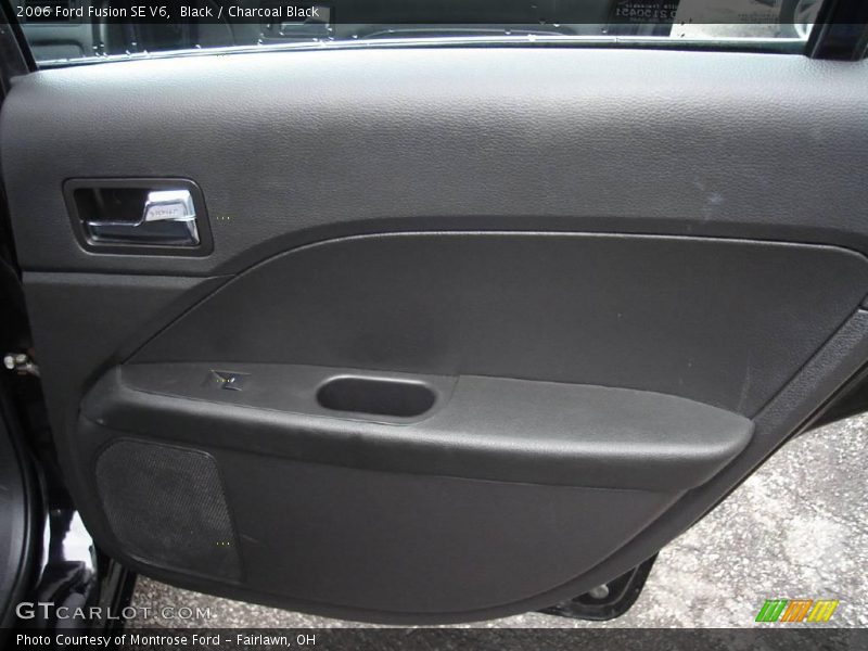 Black / Charcoal Black 2006 Ford Fusion SE V6