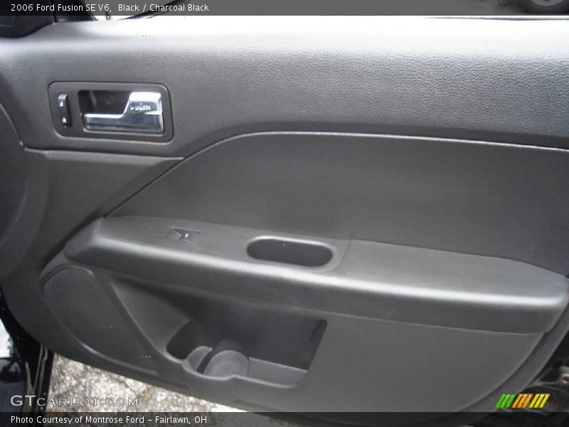 Black / Charcoal Black 2006 Ford Fusion SE V6