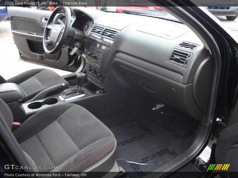 Black / Charcoal Black 2006 Ford Fusion SE V6