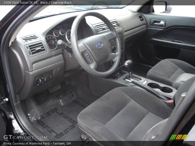 Black / Charcoal Black 2006 Ford Fusion SE V6