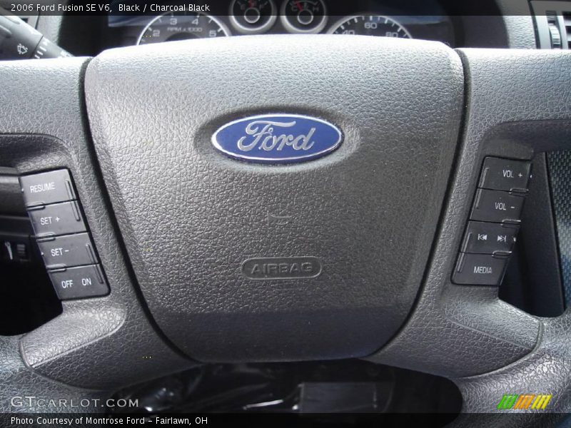 Black / Charcoal Black 2006 Ford Fusion SE V6