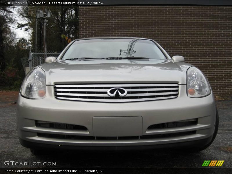 Desert Platinum Metallic / Willow 2004 Infiniti G 35 Sedan