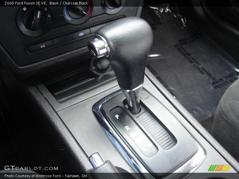 Black / Charcoal Black 2006 Ford Fusion SE V6
