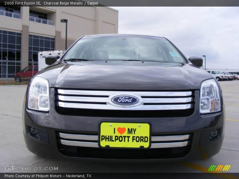 Charcoal Beige Metallic / Camel 2006 Ford Fusion SE