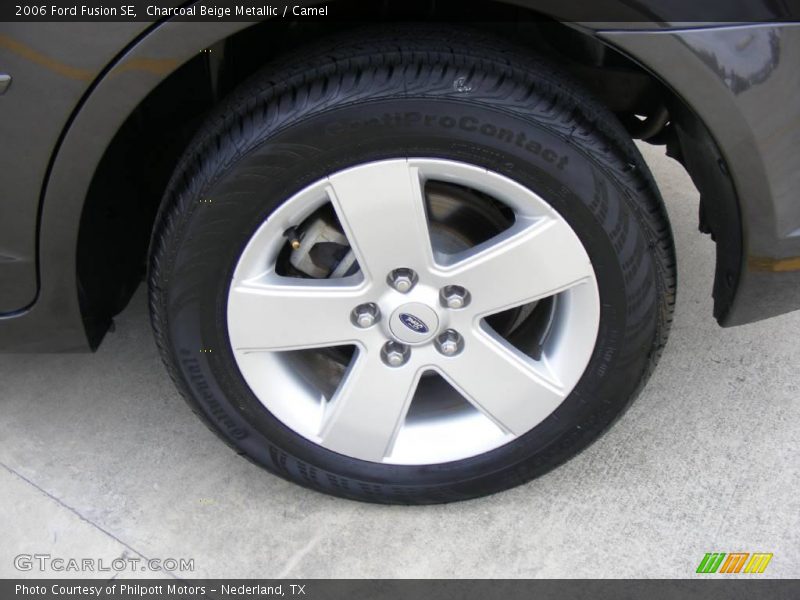 Charcoal Beige Metallic / Camel 2006 Ford Fusion SE