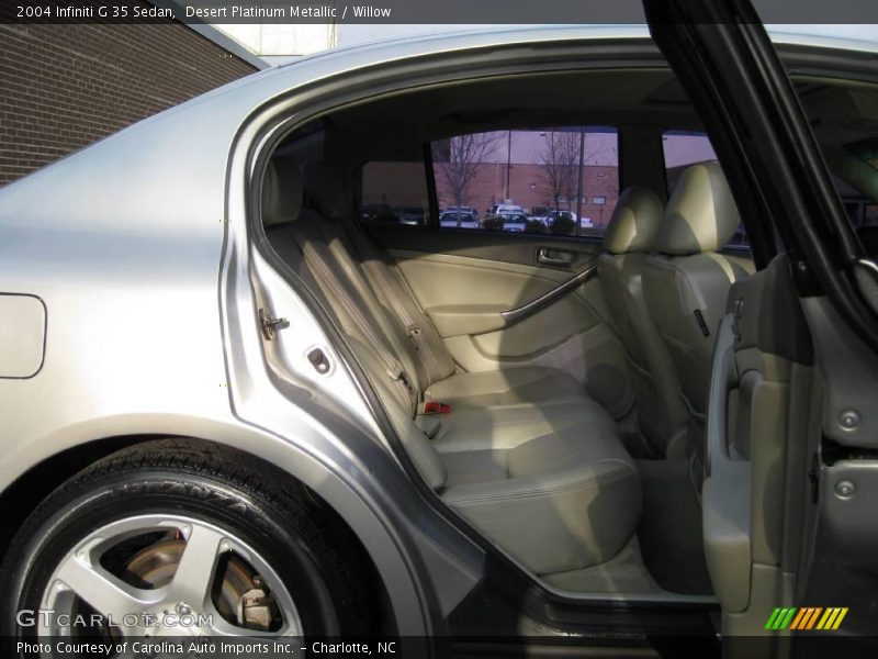 Desert Platinum Metallic / Willow 2004 Infiniti G 35 Sedan
