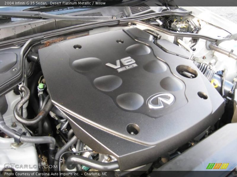Desert Platinum Metallic / Willow 2004 Infiniti G 35 Sedan