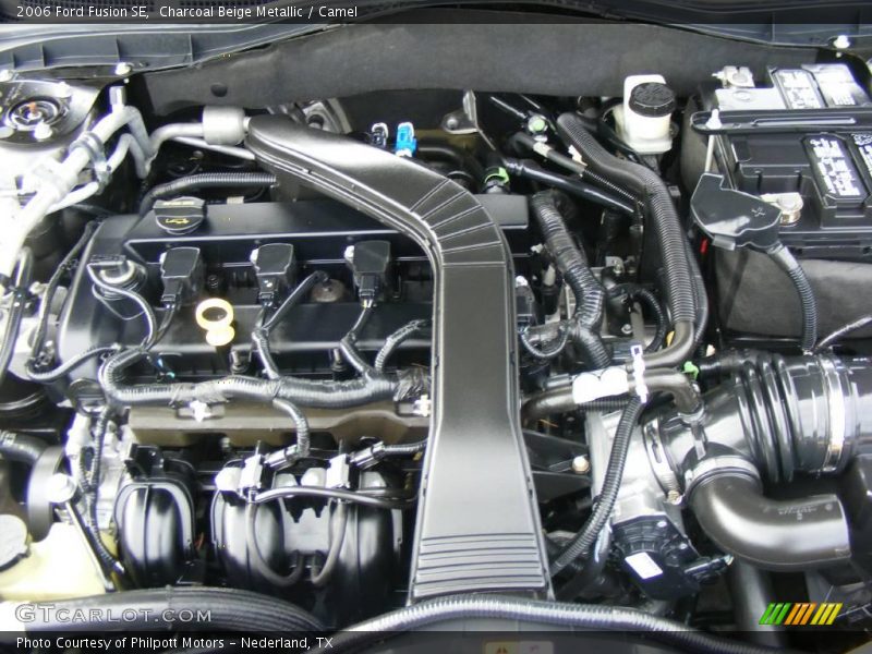 Charcoal Beige Metallic / Camel 2006 Ford Fusion SE