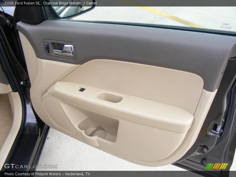 Charcoal Beige Metallic / Camel 2006 Ford Fusion SE