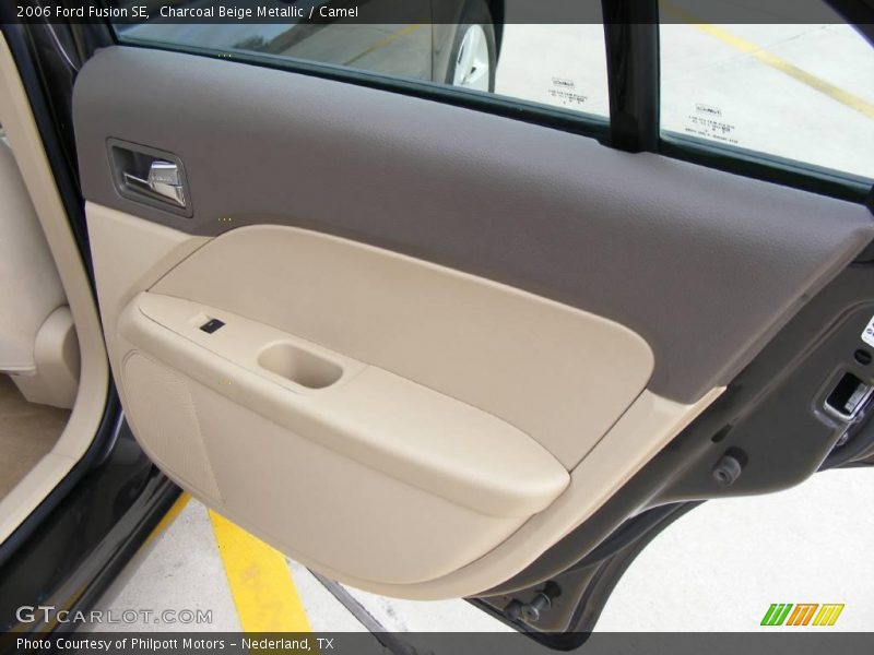 Charcoal Beige Metallic / Camel 2006 Ford Fusion SE