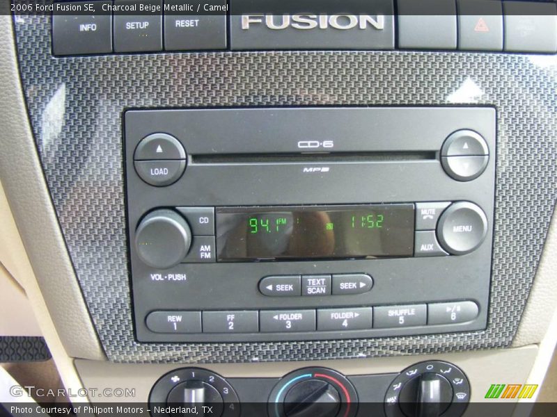 Charcoal Beige Metallic / Camel 2006 Ford Fusion SE