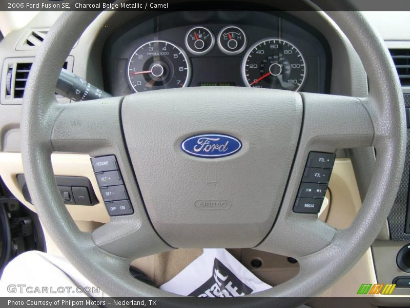 Charcoal Beige Metallic / Camel 2006 Ford Fusion SE