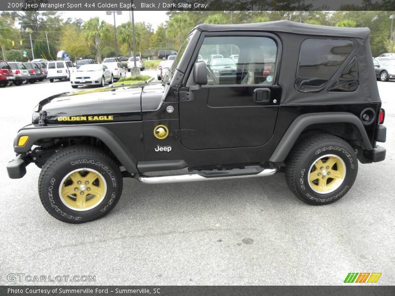 Black / Dark Slate Gray 2006 Jeep Wrangler Sport 4x4 Golden Eagle