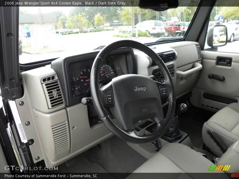 Black / Dark Slate Gray 2006 Jeep Wrangler Sport 4x4 Golden Eagle