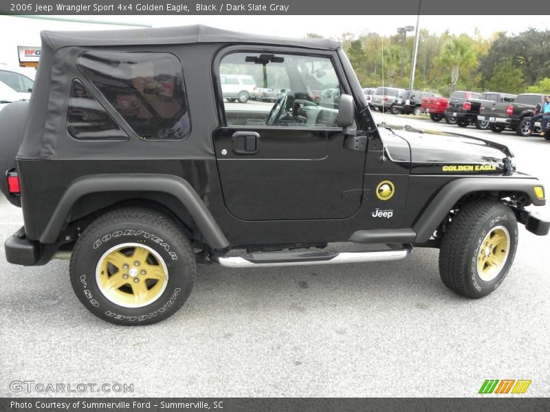 Black / Dark Slate Gray 2006 Jeep Wrangler Sport 4x4 Golden Eagle