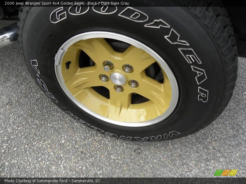 Black / Dark Slate Gray 2006 Jeep Wrangler Sport 4x4 Golden Eagle