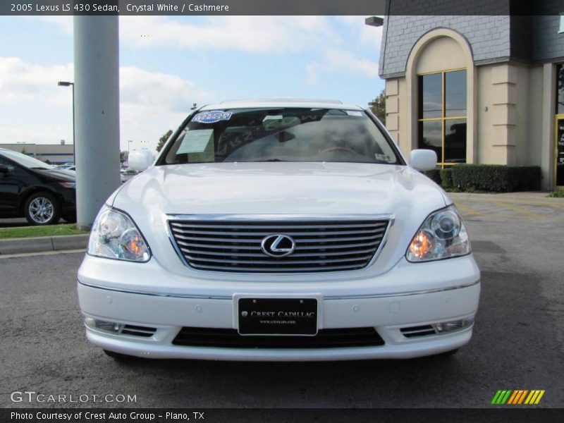 Crystal White / Cashmere 2005 Lexus LS 430 Sedan