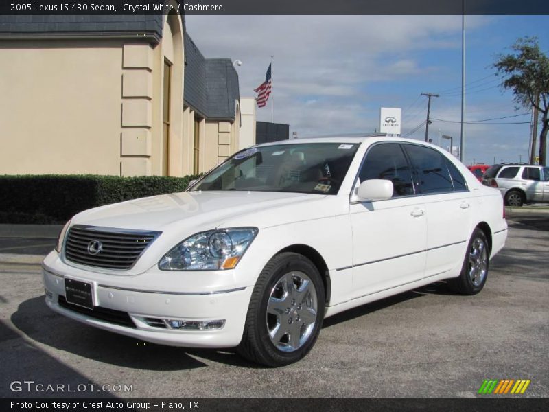 Crystal White / Cashmere 2005 Lexus LS 430 Sedan