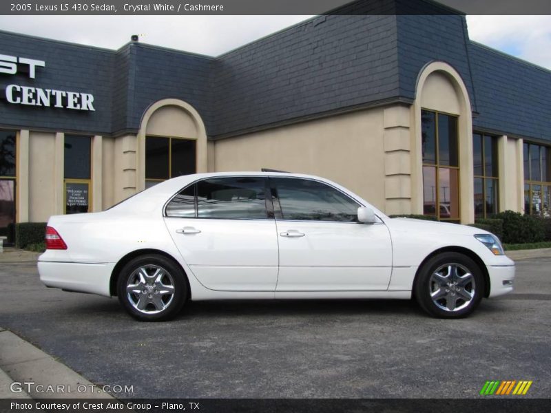 Crystal White / Cashmere 2005 Lexus LS 430 Sedan