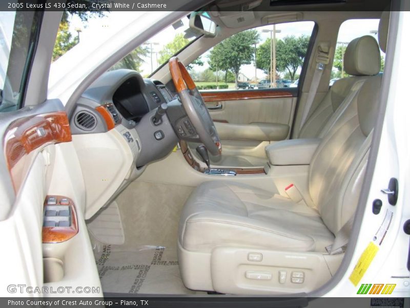 Crystal White / Cashmere 2005 Lexus LS 430 Sedan