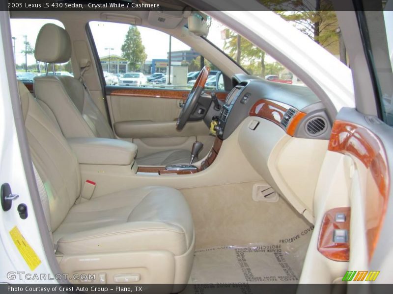 Crystal White / Cashmere 2005 Lexus LS 430 Sedan