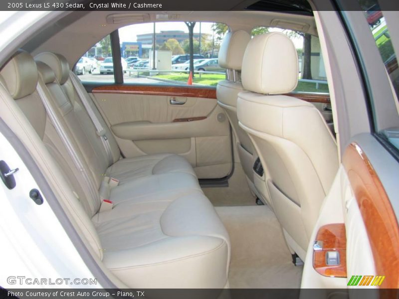 Crystal White / Cashmere 2005 Lexus LS 430 Sedan