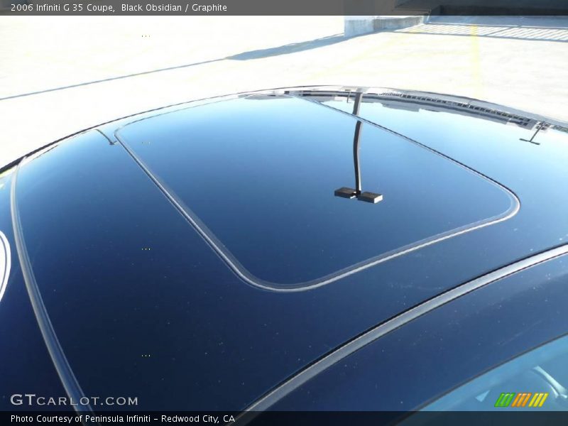 Black Obsidian / Graphite 2006 Infiniti G 35 Coupe