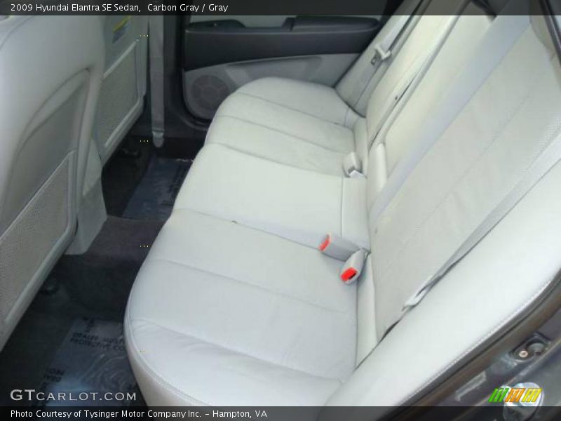 Carbon Gray / Gray 2009 Hyundai Elantra SE Sedan