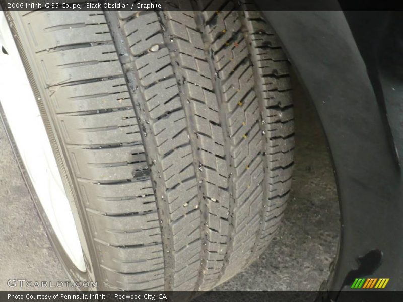 Black Obsidian / Graphite 2006 Infiniti G 35 Coupe